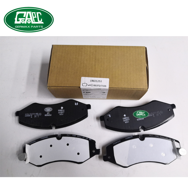 Ceramic Brake Pads Set - 8 Piece Front & Rear Kit For Land Rover LR4, Range Rover 2010-2016
